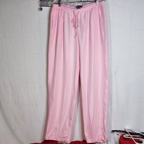 Koret Woman Light Pink Cotton Poly Lined Elastic Waist PullOn Jogger Pant Sz 18W - Picture 1 of 16